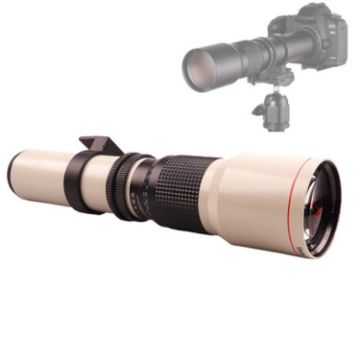 Lightdow 500mm F8-F32 Telephoto T-Port Lens for Nikon DSLR F Port - 1