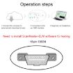 ELM327 V1.5 OBD2 Car Fault Detector USB Free Drive V07HU - 9