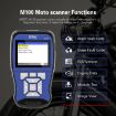 JDiag M100 2-in-1 Motorcycle OBD Scanner & Battery Tester - 7