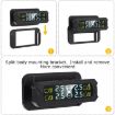 High Precision Solar Charging TPMS with External Voice Sensor - 2