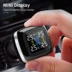 Mini TPMS Car Cigarette Lighter Wireless Tire Pressure System (Black) - 5