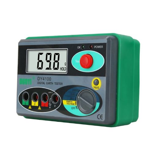 DUOYI DY4100 High-Precision Digital Ground Resistance Tester - 1