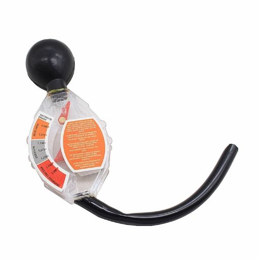 Black Automobile Battery Electrolyte Hydrometer, Suction Type - 1
