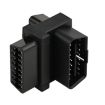 OBDII 16Pin 1 To 2 Extension Cable Adapter Plug for Vehicles - 2