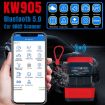 KONNWEI KW905 OBD2 Scanner Bluetooth 5.0 for Android & iOS (Black) - 2