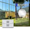 Smart Home Heat Pump Thermostat with Adapter, No WiFi, Black - 8