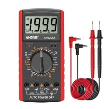 ANENG AN9205A Red Automatic High-Precision Digital Multimeter - 1