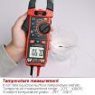 TASI TA811B Clamp Meter High Accuracy AC/DC Voltage Ammeter - 6