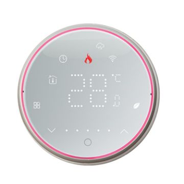 Smart WiFi LED Thermostat BHT-6001GCLW 95-240V AC 5A (White) - 1