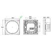 BHT-6001GCL Smart 95-240V AC Boiler Heating Thermostat (White) - 2