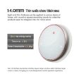 BHT-6001GCL Smart 95-240V AC Boiler Heating Thermostat (White) - 4