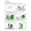 BHT-6001GCL Smart 95-240V AC Boiler Heating Thermostat (White) - 5