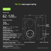 BHT12-CW WiFi LCD Thermostat, EU Plug (White) - 5