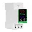 SINOTIMER DIN Rail Tester: SDM012-RS485 Voltage & Power Display - 3