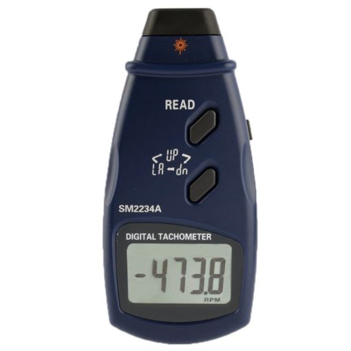 Non-Contact Digital Laser Photo Tachometer RPM (SM2234A) - 1