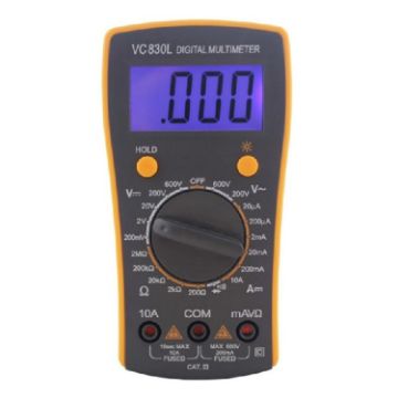 Professional Digital Multimeter BEST-VC830L Repair Tool Pocket Size - 1