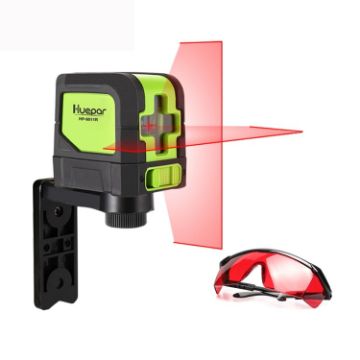 9011R Red Beam Laser Level 20mW 2 Line for Walls & Floors - 1