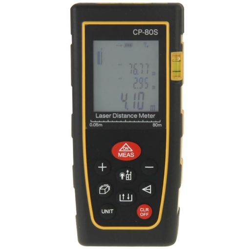 CP-80S Digital Laser Distance Meter, Max Distance 80m - 1