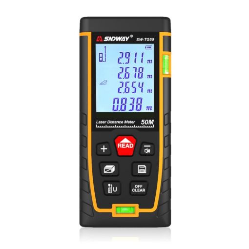 SNDWAY SW-TG50 Laser Distance Meter Rangefinder Hand Tool - 1