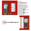 SNDWAY SW-TG50 Laser Distance Meter Rangefinder Hand Tool - 3