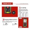SNDWAY SW-TG50 Laser Distance Meter Rangefinder Hand Tool - 5