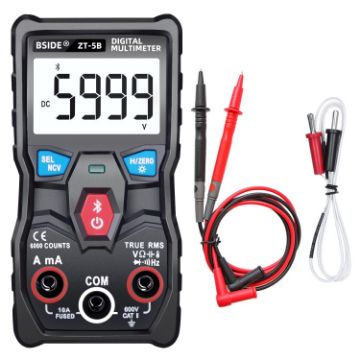 BSIDE ZT-5B Bluetooth Digital Multimeter, 6000 Words Auto Range - 1