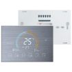 BHT-8000-GALW-SS Smart WiFi Round Thermostat, LCD Display, Stainless Steel - 2