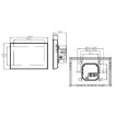 Smart Home LCD Thermostat: Energy-saving, No WiFi, Stainless Steel - 6