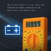 ANENG DT830G Portable Digital Multimeter - 2 PCS (Yellow) - 4