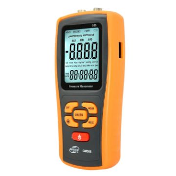 BENETECH GM505 Portable Pressure Gauge (No Battery Included) - 1