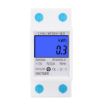 DDS528L Single-phase Rail Energy Meter 5-32A Backlight Display 110V - 1