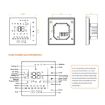 Smart Home Heating Thermostat, WiFi, 95-240V, EU, Internal Sensor - 6