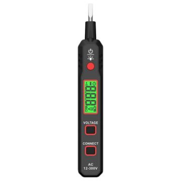 HABOTEST HT89 High-Sensitivity LCD Sound & Light Alarm Test Pen - 1