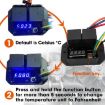 12V Digital Automotive Radiator Fan Controller Wiring Harness - 5