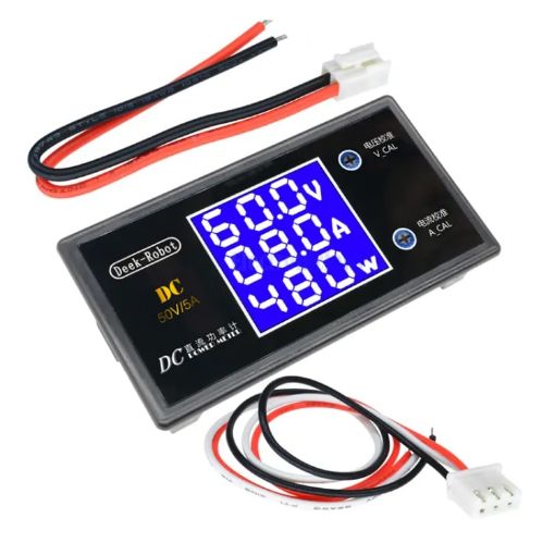 Deek-Robot X12872 250W 50V 5A Digital Power Meter Voltmeter Display - 1