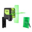9011G 1V1H 15mW Green Beam Laser Level for Walls & Floors - 1