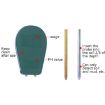 LY101 Soil Detector PH Tester for Flowers and Grass (Blue) - 5