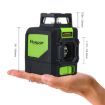 901CG H360 Laser Level 5 Line Green Beam, IP54, Wall/Floor Use - 2