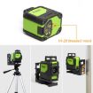 901CG H360 Laser Level 5 Line Green Beam, IP54, Wall/Floor Use - 4