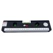Laser Level Pro 4 with Tape Measure and LED Light, LV-04 (Black) - 2