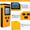 GM630 Digital Wood Moisture Meter with LCD - Orange - 4