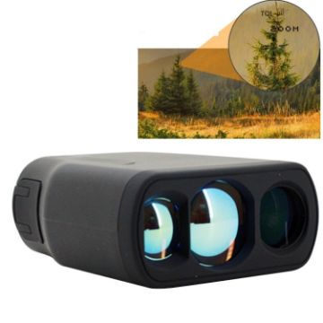 Golf Monocular Rangefinder Telescope, Waterproof, 5-600m Range - 1