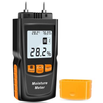 GM610 Black Digital Wood Moisture Meter - 1