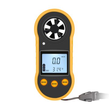 RZ818 Handheld Anemometer Wind Speed & Temperature Meter - 1