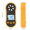 RZ818 Handheld Anemometer Wind Speed & Temperature Meter - 5