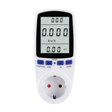 230V 16A LCD Energy Meter Power Analyzer EU Plug - 1