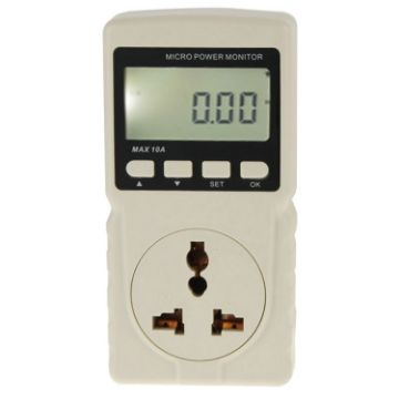 BENETECH GM86 EU Plug LCD Micro Power Monitor Energy Meter MAX 10A - 1