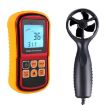 Red Digital Anemometer: Air Velocity & Temperature Measurements - 1