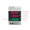 Wattmeter D52-2058 Din Rail, AC200-450V, Built-in CT - 5