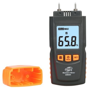 GM605 Digital Wood Moisture Meter Timber Damp Detector BENETECH - 1